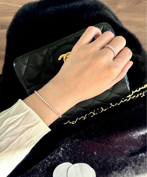Daniel Wellington 指輪 リング PAVE CRYSTAL PENDANT RING