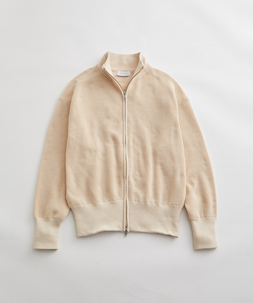 ADAM ET ROPE' カーディガン ワッフルドライバーズ ニット
