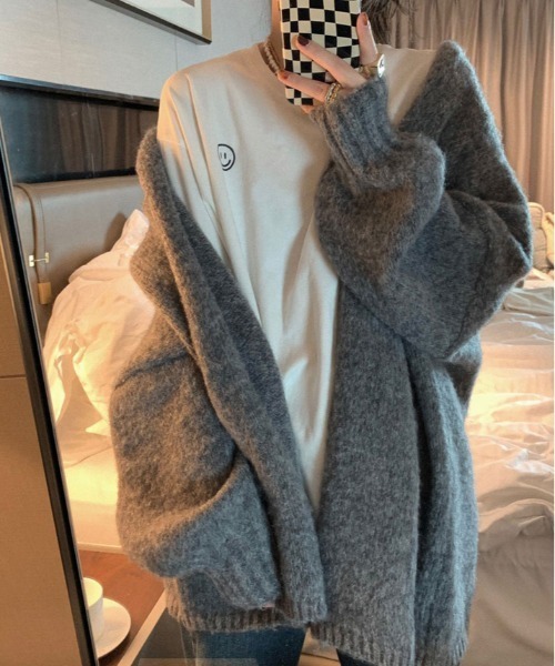 カーディガン ノーボタン ニット レディース : ZOZOTOWN Yahoo!店 