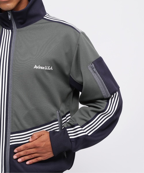 AVIREX ジャージ 「CROSSOVER」TRACK JACKET / トラック