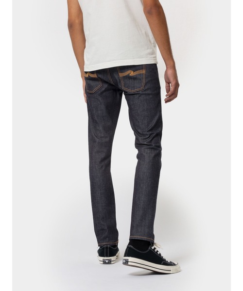 美品　ヌーディージーンズ　リーンディーン　DRY 16 DIPS　濃紺　W32 NUDIE JEANS（ヌーディー ジーンズ） LEAN DEAN Dry 16 Dips