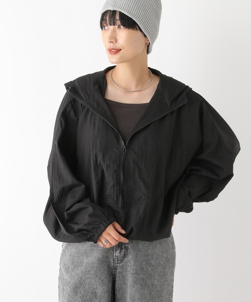国内未発売　激レア　ウルブス　アノラックパーカー 90s OLD NIKE センターロゴ アノラックパーカー ブラック テック