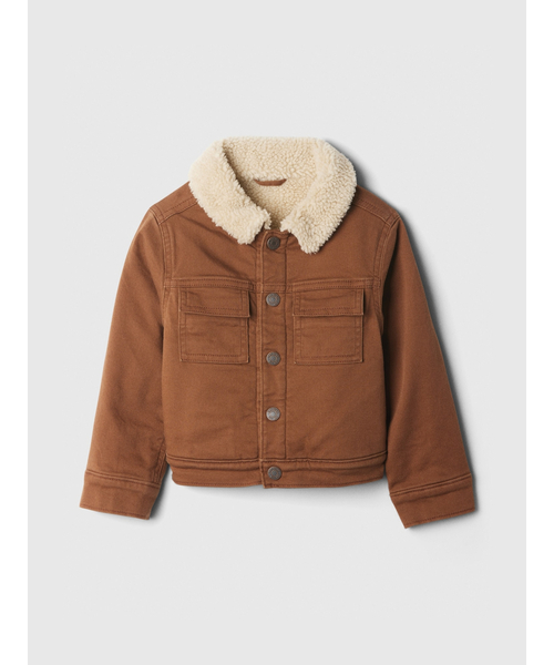ジャケット Gジャン babyGap ボア裏地 アイコンデニムジャケット  
