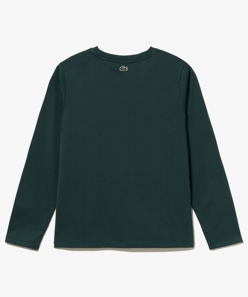 定価11000円LACOSTE 黒 トレーナー 長袖シャツ　Mサイズ　新品 LACOSTE ラコステ ハーフジップ スウェット トレーナー メンズ