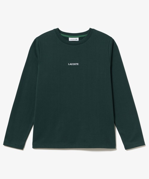 LACOSTE ラコステ 長袖ブラウス シャツ　ワンポイントロゴ刺繍　メンズ LACOSTE tシャツ ワンポイントロゴ刺繍 長袖Tシャツ レディース