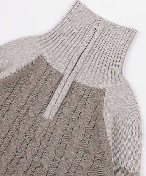ニット セーター A'GEM/9 × .kom 「 FANCY CLUB/ファンシークラブ」 MINI POCKET KNIT HALF ZIP-UP セール】A'GEM/9 × .kom 『 FANCY CLUB/ファンシークラブ』 MINI