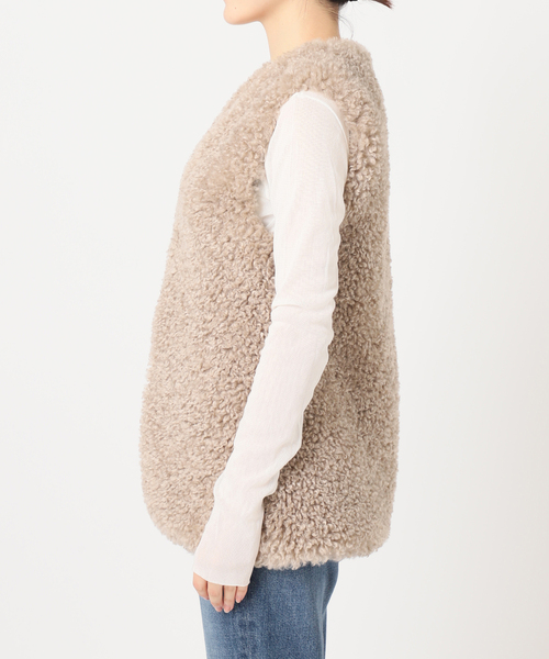 plage（プラージュ） ベスト ジレ FURLY ベスト レディース : ZOZOTOWN
