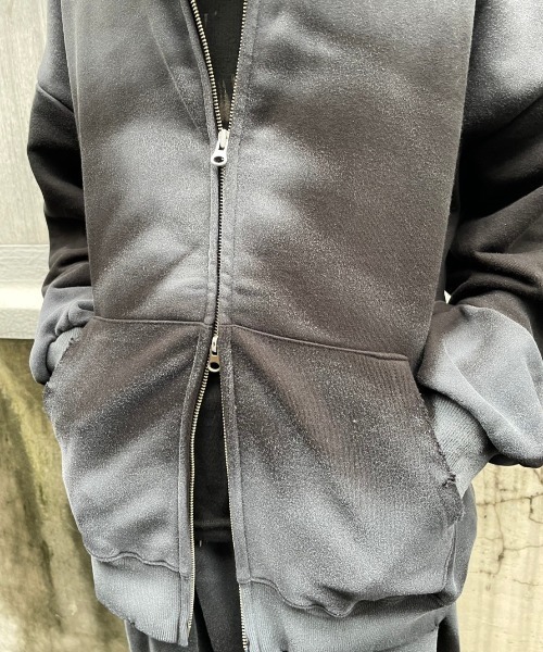 パーカー 「nmtc+」washing zip up hoodie / 「エヌエムティーシー