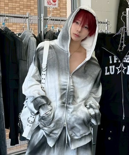 パーカー 「nmtc+」washing zip up hoodie / 「エヌエムティーシー