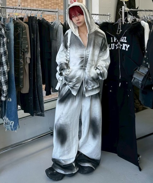 パーカー 「nmtc+」washing zip up hoodie / 「エヌエムティーシー