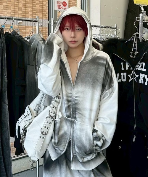 パーカー 「nmtc+」washing zip up hoodie / 「エヌエムティーシー