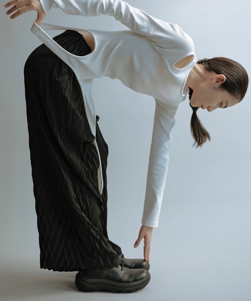 TELOPLAN パンツ Poldi Pleats Pants レディース : ZOZOTOWN