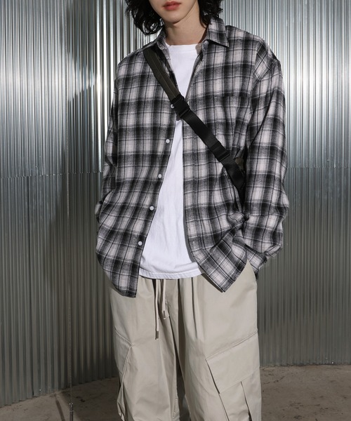 FOLLOWIN（フォロウィン） ブラウス シャツ 「UNISEX」「一枚でもor