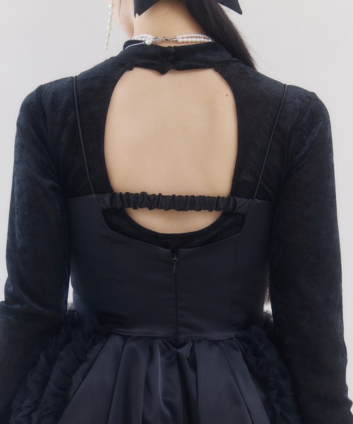 eimy istoire ドレス フリルパフミニドレス : ZOZOTOWN Yahoo!店