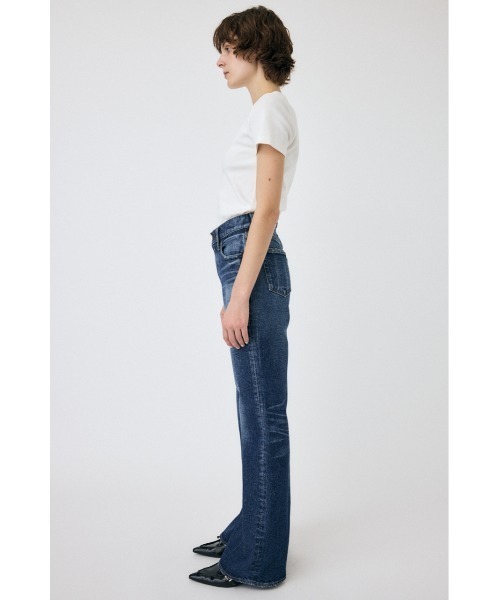 MOUSSY ジーンズ デニム デニムパンツ MVS D/BLU FLARE