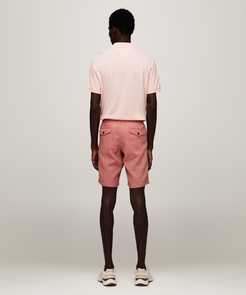 TOMMY HILFIGER パンツ ハーレムドローストリングリネンショート