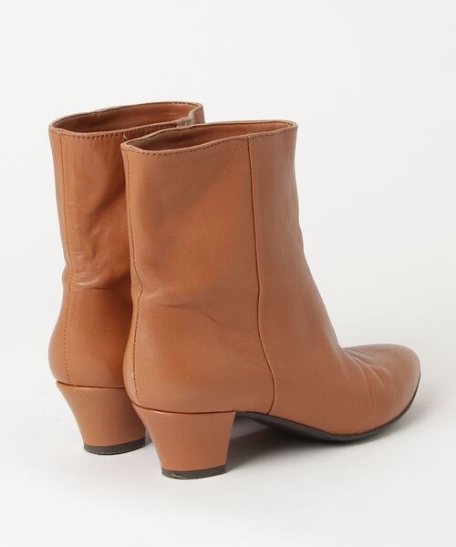 「MARIAN」 ショートブーツ 37 ベージュ レディース_画像2