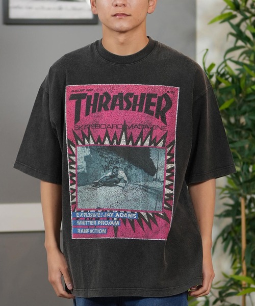 THRASHER tシャツ 「ムラサキスポーツ限定」THRASHER/スラッシャー