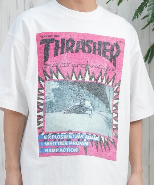 THRASHER（スラッシャー） tシャツ 「ムラサキスポーツ限定」THRASHER