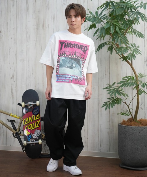 THRASHER（スラッシャー） tシャツ 「ムラサキスポーツ限定」THRASHER