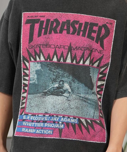 THRASHER（スラッシャー） tシャツ 「ムラサキスポーツ限定」THRASHER