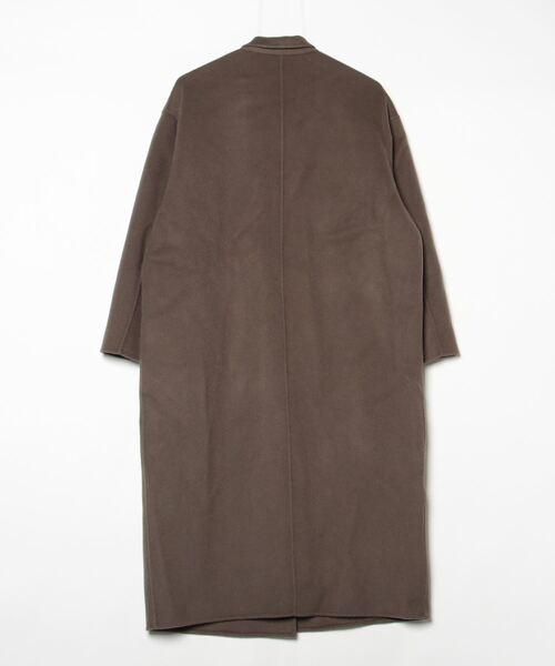 美品✨Plage プラージュ　ロング リバーコート　ウール　ベルト ブラウン 美品✨Plage プラージュ ロング リバーコート ウール ベルト ブラウン