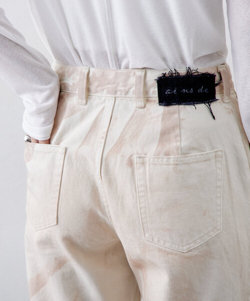 mystic ジーンズ デニム デニムパンツ ai no de sugo バギー