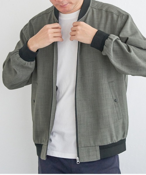 ikka（イッカ） ブルゾン アウター 「雑誌MonoMax4月号掲載」イージー