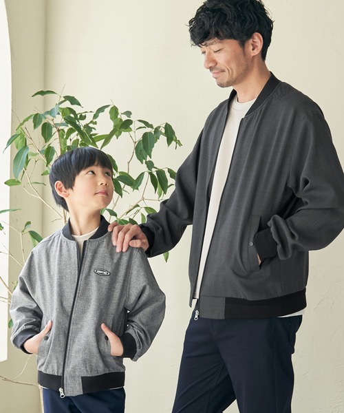 ikka（イッカ） ブルゾン アウター 「雑誌MonoMax4月号掲載」イージー