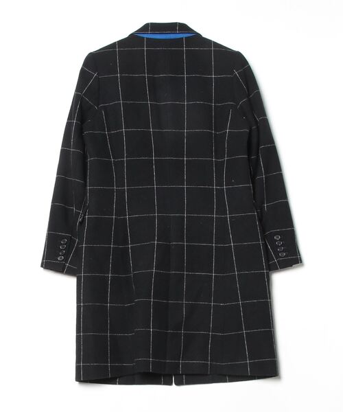 「LITHIUM FEMME」 チェスターコート 38 ブラック レディース_画像2