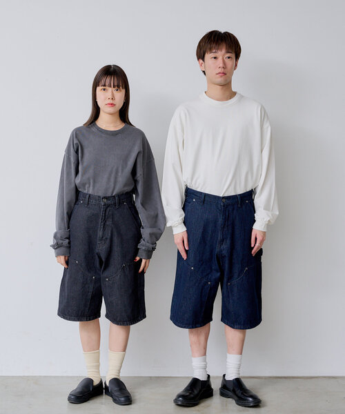 WHIMSIC/新色追加/2サイズ展開】ダブルニーペインター ショーツ WHIMSIC パンツ 「UNISEX/新色追加/2サイズ展開」ダブルニー