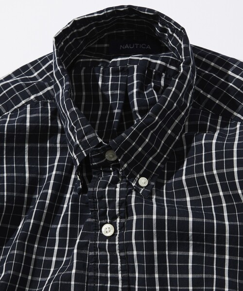 シャツ NAUTICA/ノーティカ Washed Broad Tattersall S/S Shirts/ウォッシュド ブロード タッタソール ショー | NAUTICA | 04