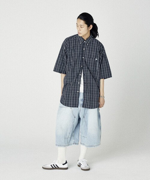 シャツ NAUTICA/ノーティカ Washed Broad Tattersall S/S Shirts/ウォッシュド ブロード タッタソール ショー | NAUTICA | 14