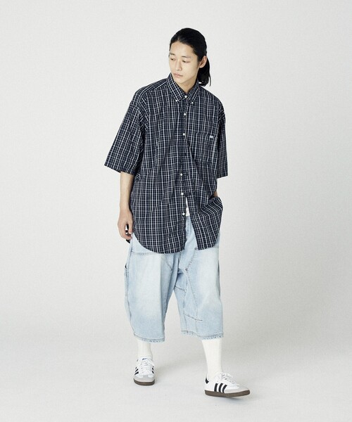 シャツ NAUTICA/ノーティカ Washed Broad Tattersall S/S Shirts/ウォッシュド ブロード タッタソール ショー | NAUTICA | 15