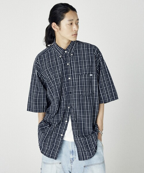 シャツ NAUTICA/ノーティカ Washed Broad Tattersall S/S Shirts/ウォッシュド ブロード タッタソール ショー | NAUTICA | 16