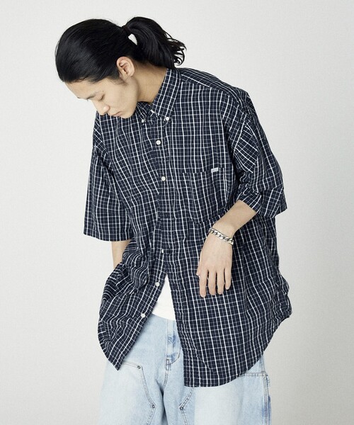 シャツ NAUTICA/ノーティカ Washed Broad Tattersall S/S Shirts/ウォッシュド ブロード タッタソール ショー | NAUTICA | 17