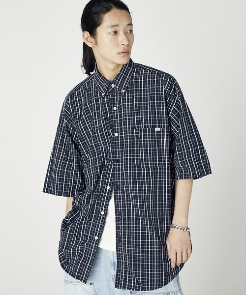 シャツ NAUTICA/ノーティカ Washed Broad Tattersall S/S Shirts/ウォッシュド ブロード タッタソール ショー | NAUTICA | 18