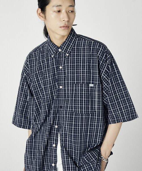 シャツ NAUTICA/ノーティカ Washed Broad Tattersall S/S Shirts/ウォッシュド ブロード タッタソール ショー | NAUTICA | 21