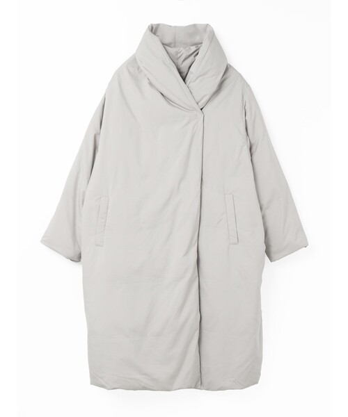 特価 mizuiroind ミズイロインド ダウンコート チェスター グレー 特価 mizuiroind ミズイロインド ダウンコート チェスター グレー 楽天