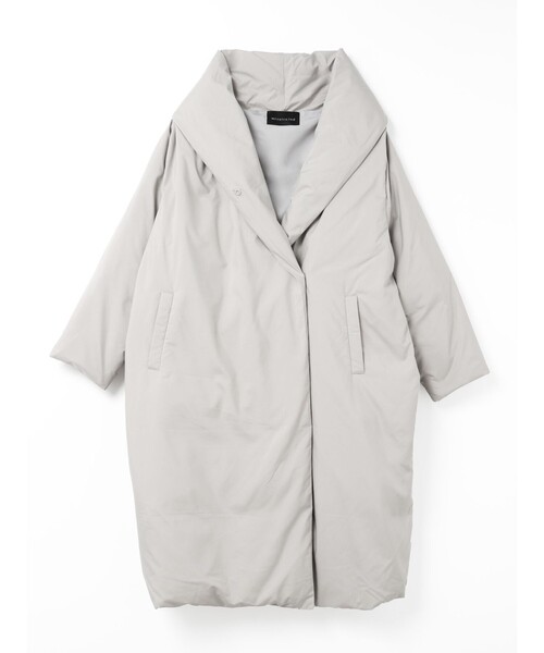 mizuiroind（ミズイロインド） ダウンコート FREE ライトグレー
