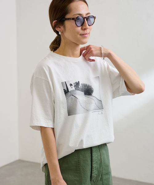 新品　FRAMeWORK MikeOMeally PHOTO Tシャツ フレームワーク FRAMeWORK ≪≫MikeOMeally PHOTO Tシャツ