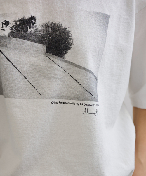 FRAMeWORK tシャツ MikeOMeally PHOTO Tシャツ レディース