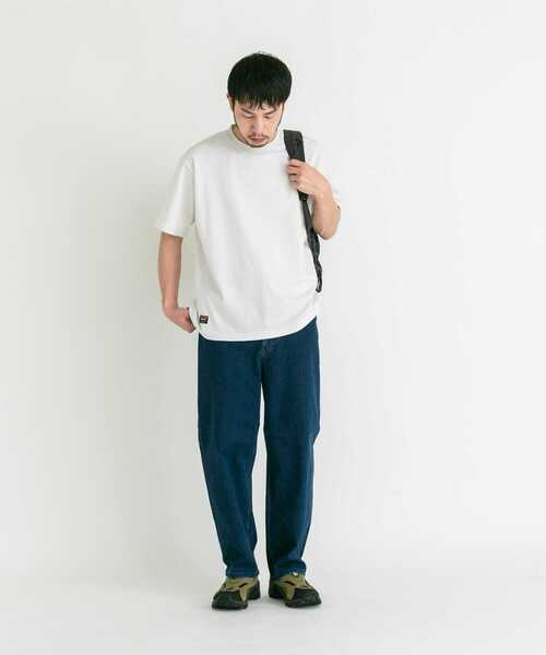 NANGA tシャツ 「吸水速乾 / 別注」NANGA×EKAL ボーダーTシャツ