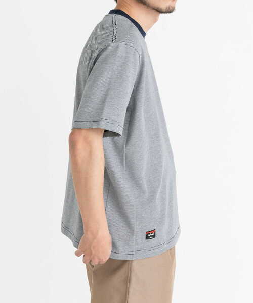 NANGA - らくたろう NANGA tシャツ 「吸水速乾 / 別注」NANGA×EKAL ボーダーTシャツ