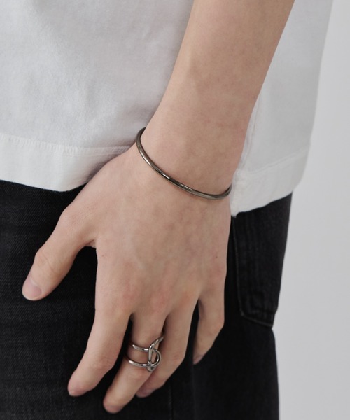 WYZ バングル simple bangle / シンプルバングル メンズ : ZOZOTOWN