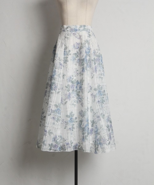 tocco closet（トッコ クローゼット） シアーチェック×フラワー