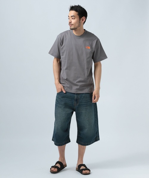 ノースフェイス メンズ ウッド ハーフドーム 半袖Tシャツ THE NORTH FACE ノースフェイス ウッド ハーフドーム 半袖T