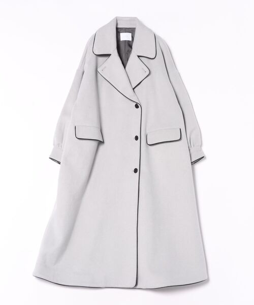 HARE（ハレ） チェスターコート FREE グレー レディース : ZOZOTOWN