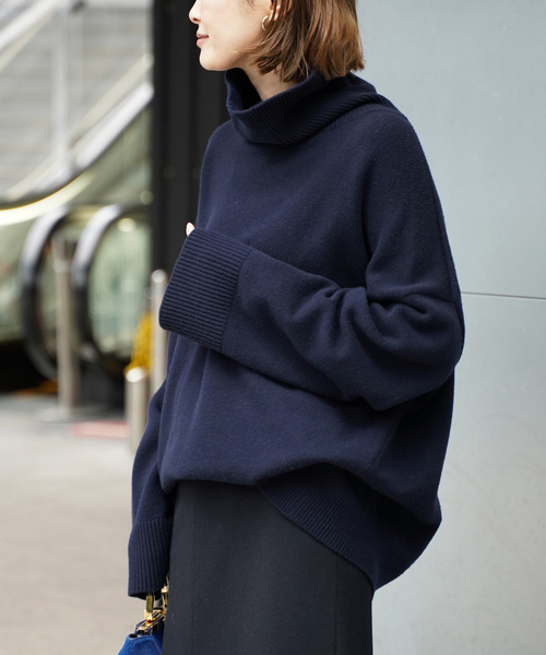 Deuxieme Classe Double Sweater ネイビー Deuxieme Classe Double Sweater ニット ネイビー ⚠専用⚠Deuxieme