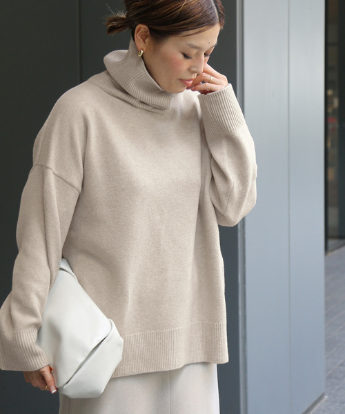 Deuxieme Classe（ドゥーズィエムクラス） タートルネックニット FREE